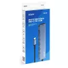 USB USB-C jaotur SAVIO AK-82 HDMI, MicroSD, USB 3.2 Gen1, PD läbipääsuga, 4K@30Hz, 5000 Mbit/s, must