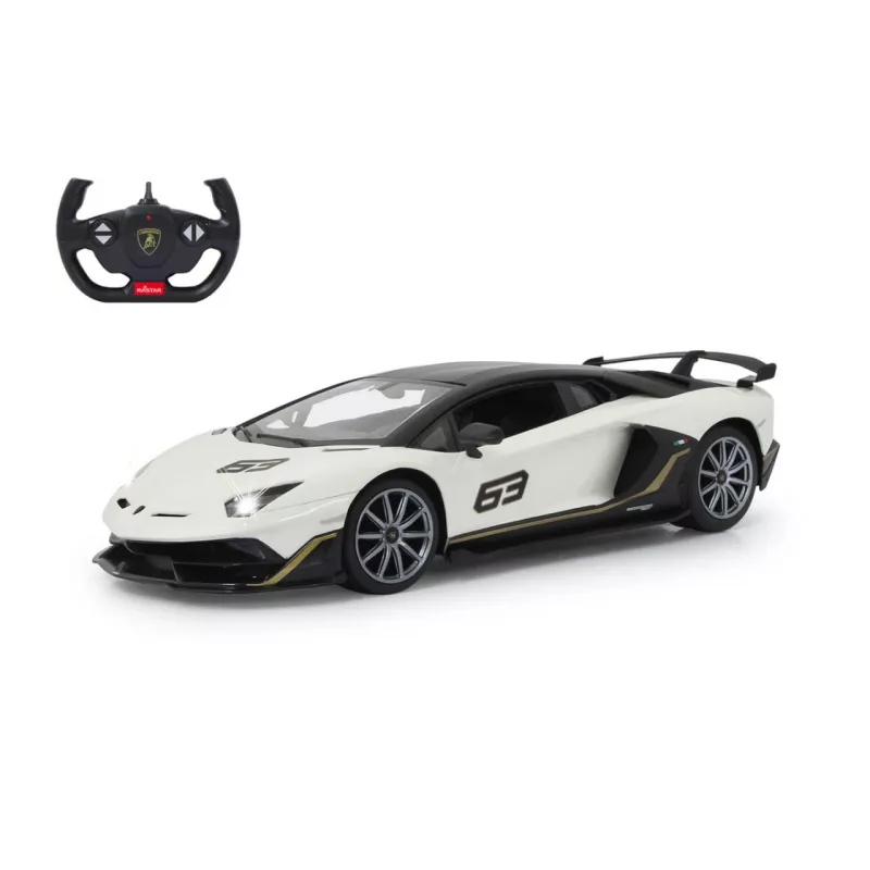 Jamara Lamborghini Aventador SVJ Performance 1:14 Valge 2,4 GHz A - sportauto - Elektriajam - 1:16 - Ready-to-Run (RTR) - Valge - poisid (405172)