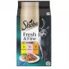 Sheba Mini Fish Dishes in Sauce Fresh & Fine 6 x 50 g – märgtoit, 6x50 g kotikest, 84% niiskust, 7,9% valku