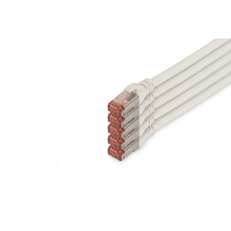 Võrgukaabel Digitus CAT 6 S/FTP RJ-45 10m valge