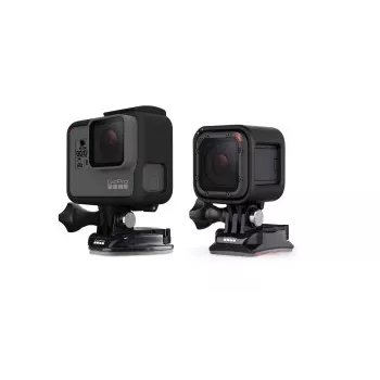 GoPro kumerad ja lamedad kleepkinnitused - tugisüsteem - kleepkinnitus - HD HERO, HERO+ LCD, HERO3, HERO4 Session, HERO6 Black, HERO7 Black, Silver, White jaoks