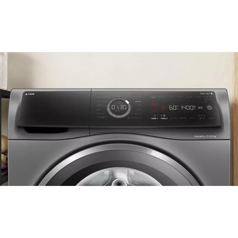 Bosch WNC254ARSN pesumasin-kuivati 10,5 kg / 6 kg 1400 p/min hall