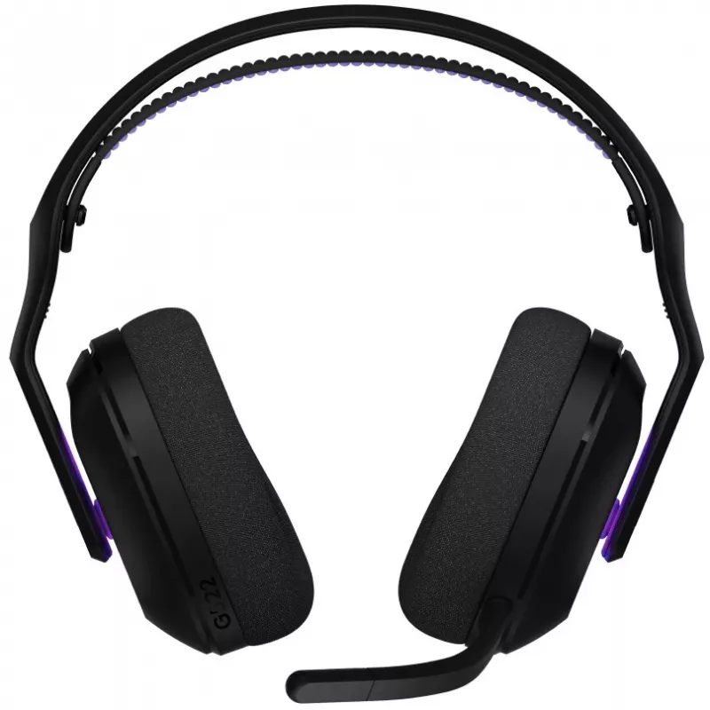 Logitech G G522 LIGHTSPEED juhtmevaba mängupeakomplekt LIGHTSYNC RGB mikrofoni ja täiustatud sünkroniseeritud heliga – kolmikühendus