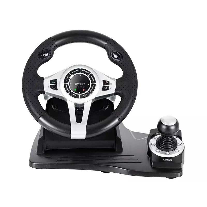 Tracer TRAJOY46524 Mängukontroller Must Rool + Pedaalid PlayStation 4, PlayStation 3