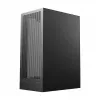PC korpus DeepCool CH170 PLUS Tower Must — micro-ATX/mini-ITX, karastatud klaas, USB-C, ülemine PSU