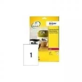 Isekleepuv printerisilt Avery Valge Heavy Duty Laser Labels L7060-20.FR