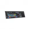 Logickeyboard ASTRA 2 DaVinci Resolve klaviatuur Macile, täissuuruses, juhtmega USB, käärmehhanism, QWERTZ saksa, must