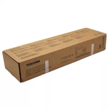 Toshiba T-FC616EK must toonerikassett, ühilduv mudelitega, mis kasutavad 6AK00000372 / 6AK00000467
