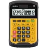 CASIO CALCULATOR OFFICE WATERPROOF WM-320MT-S, 12-kohaline ekraan. Eemaldatav klaviatuur, 108,5x168,5, Veekindel ja mustusekindel tase: IP54