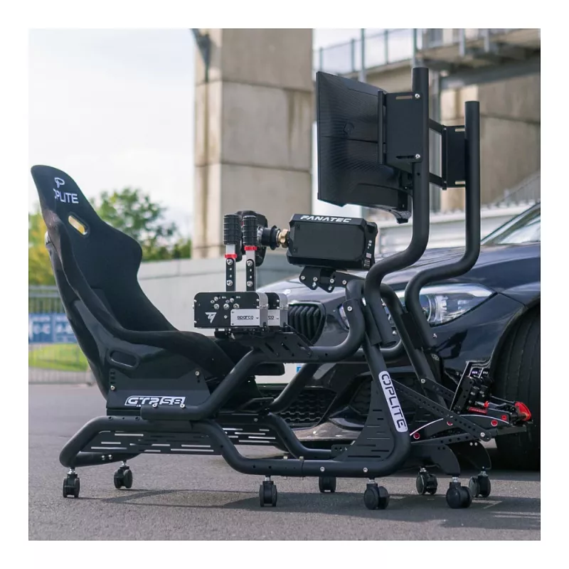 OPLITE Feststellbare Lenkrollen for GTR S8/S8 Elite must jaemüük (OP-CW)