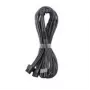 CableMod C-Series Pro kaabel Assembly Variant B 90cm 16-pin to 4×8-pin PCIe Carbon