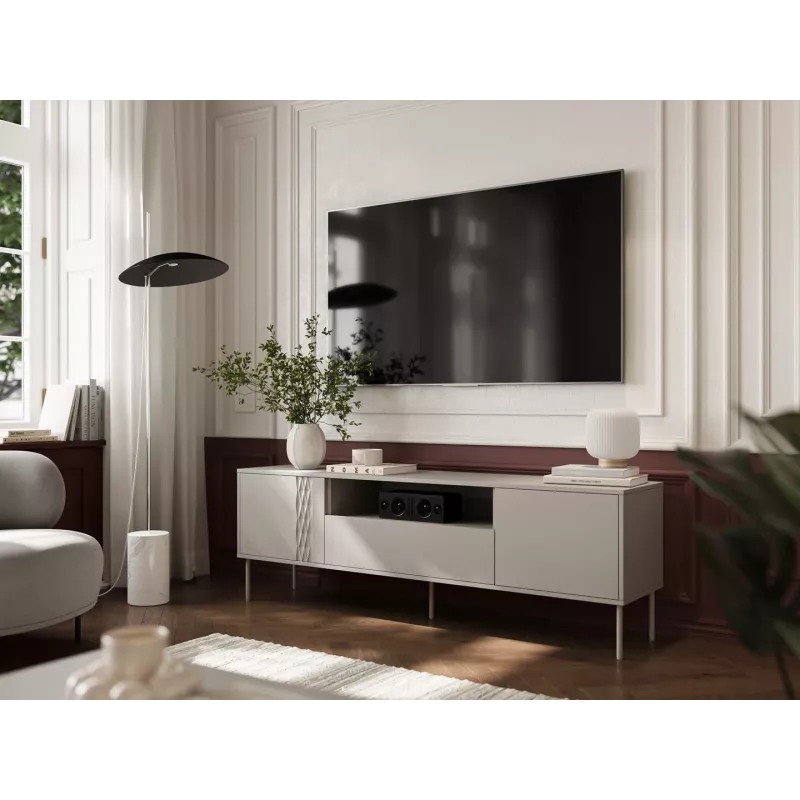 Cama EF TRESSE RTV-kapp 180x40x54.5 kašmiir matt