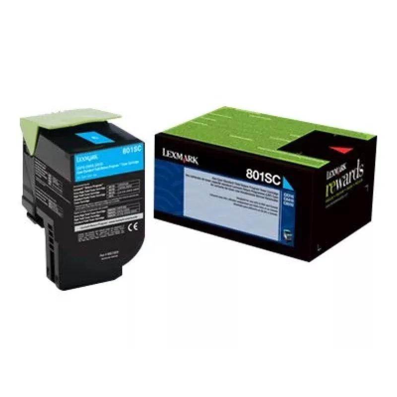 Toner Lexmark 802SC 2000 lehekülge tsüaan