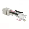 Keystone-moodul DELOCK 86404 — RJ-45 hõbedane, 38.5×22.3×17.3 mm