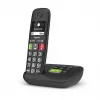 Gigaset E290A analoog-/DECT-telefon helistaja ID-ga must