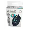 Juhtmega mängurihiir Rebeltec SHARK — ergonoomiline disain, optiline sensor