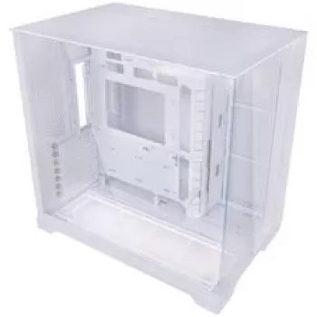 Lian Li O11 Vision Compact - Valge + 3x UNI FAN SL-INF 120 ARGB Reverse Blade PWM Ventilaator - 120mm (sh kontrolleriga)