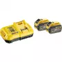 DEWALT AKU 2x18V 9,0Ah + LAADIJA