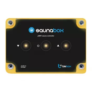 bleBox saunaBox saunakontroller Bluetooth-ühenduvusega
