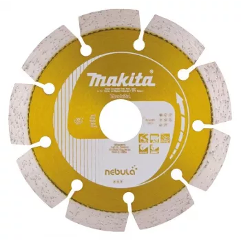 MAKITA TEEMANTKETAS 115x22,23mm SEGMENT (KUIV) BETOON