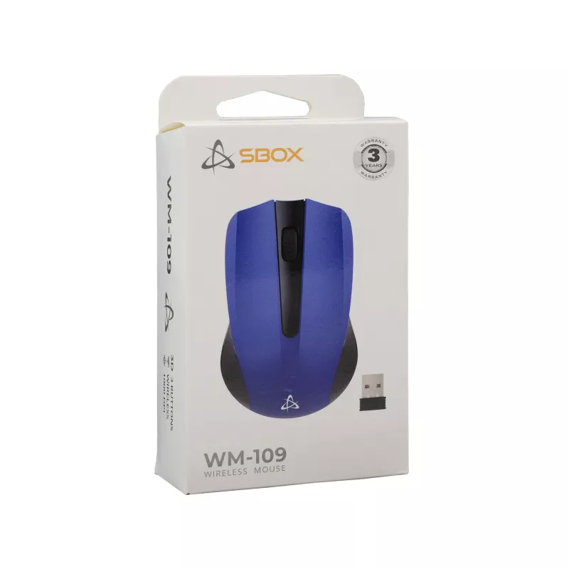 SBOX WM-109 sinine hiir USB Type-A