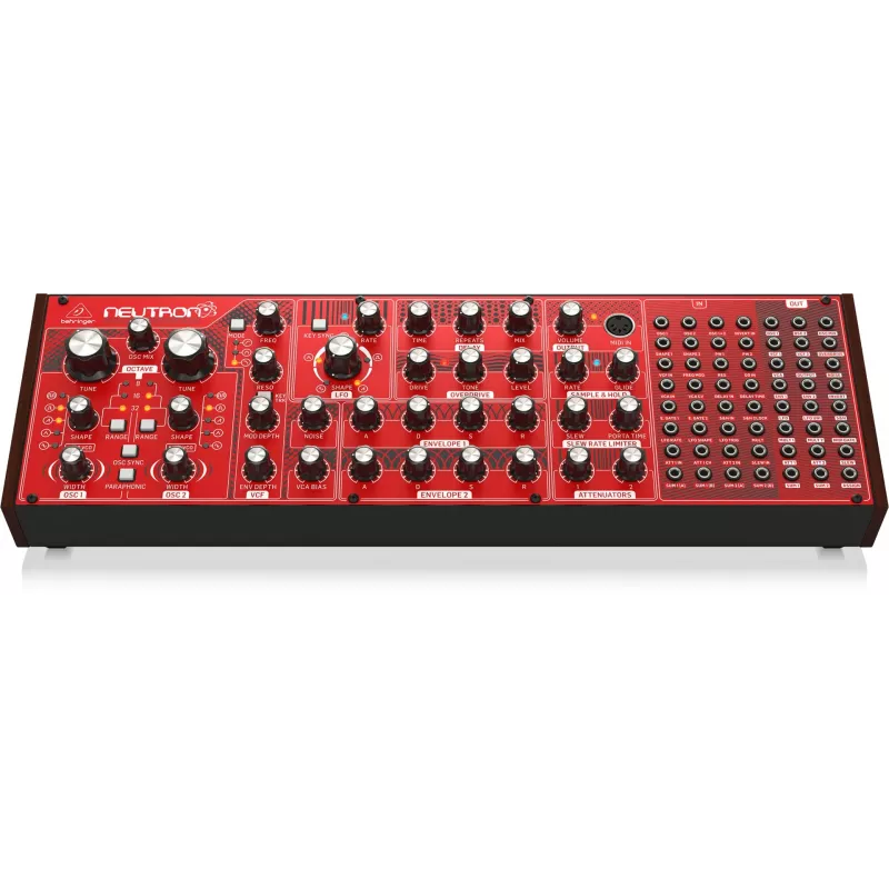 Behringer NEUTRON analoogsüntesaator, punane