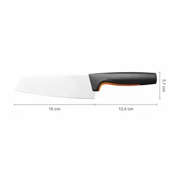 Fiskars 1057536 kööginuga, roostevaba teras, 1 tk, Santoku nuga