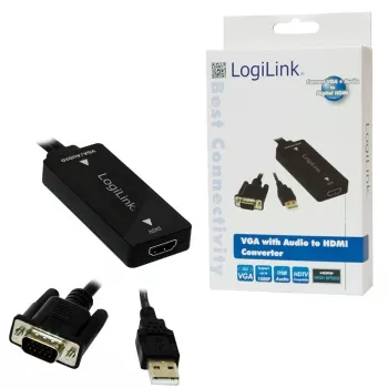 Video kaabli adapter LogiLink CV0060 must
