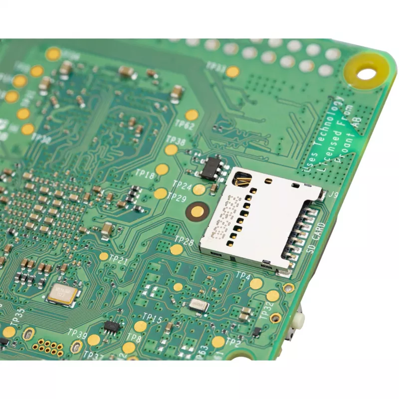 Üheplaadiarvuti Raspberry Pi 5 arendusplaat — 2400 MHz Arm Cortex-A76, kuni 16 GB LPDDR4x, MicroSD, USB 3.2, Wi‑Fi 5