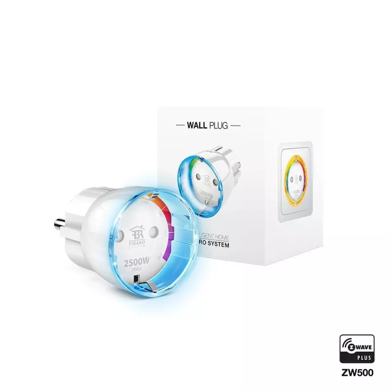 Fibaro FIBEFGWPF-102-5 toitepistiku adapter Type F Valge