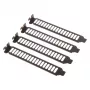 SILVERSTONE Aero Slots panel SST-AEROSLOTS-B — eesmine/tagumine pesa ventilatsioonipaneel parema õhuvoolu jaoks