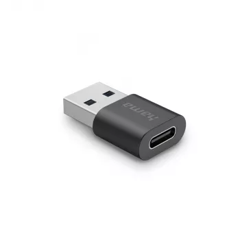 Hama USB-adapter, USB-A-pistik – USB-C-pesa, USB 3.2 Gen2, 10 Gbit/s