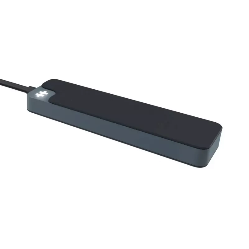 USB-C jaotur HYPER HD4101BKGL — 5 pordiga (USB-C, USB 3.2 Gen1 Type-A, HDMI 4K), 5000 Mbit/s, must