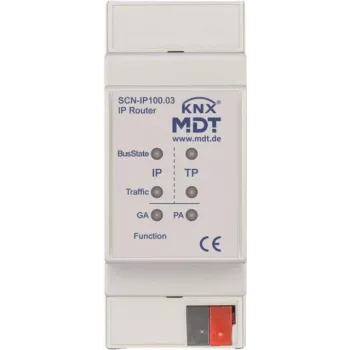 MDT SCN-IP100.03 IP ruuter e-posti ja ajaserveri funktsiooniga 2TE REG - Ruuter - TCP/IP