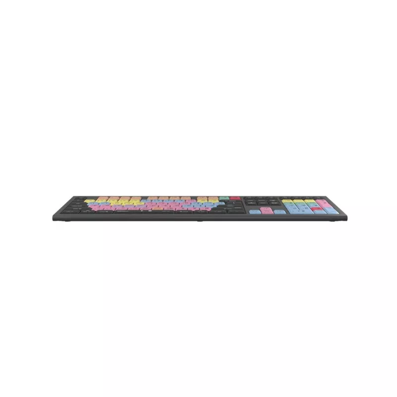 Logickeyboard ASTRA 2 USB QWERTZ-klaviatuur, must, täissuuruses, 104 klahvi