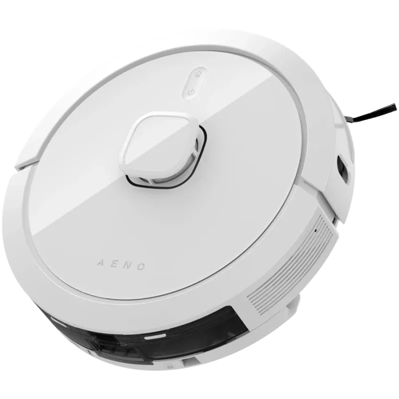 Laserraku robotolmuimeja 5200 mAh akuga, 2-in-1 veepaak ja prügikast, 300 ml prügikast, 300 ml veepaak, imemisvõimsus 4000 Pa