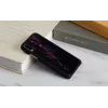 Nutitelefoni ümbris iKins iPhone XS / iPhone XS Max jaoks — Linnutee must