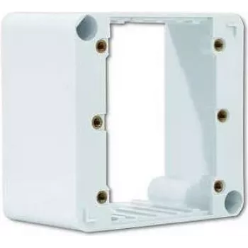 Pinnale paigaldatav korpus Omnitronic ELA 80711301 valge heliseadmete paigutamiseks