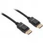 DisplayPort kaabel Sharkoon 1.4, 2 m, 8K tugi, must
