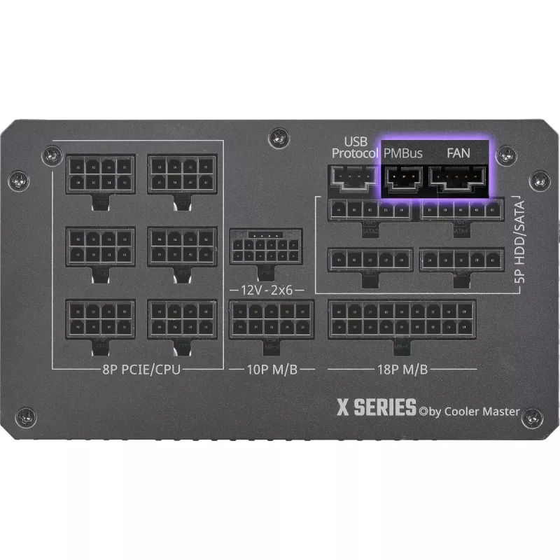 Toiteplokk Cooler Master X Silent Edge Platinum 1100 W 24-pin ATX must