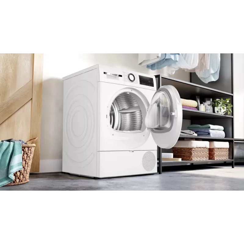 Bosch WQG2320LSN soojuspumbaga kuivati 8 kg valge