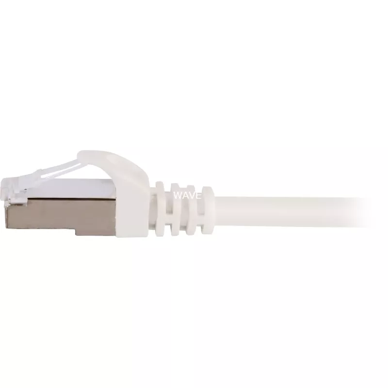 Paikakaabel RJ45 pistik > RJ45 pistik CAT.6 S/FTP (valge, 1,5 meetrit)