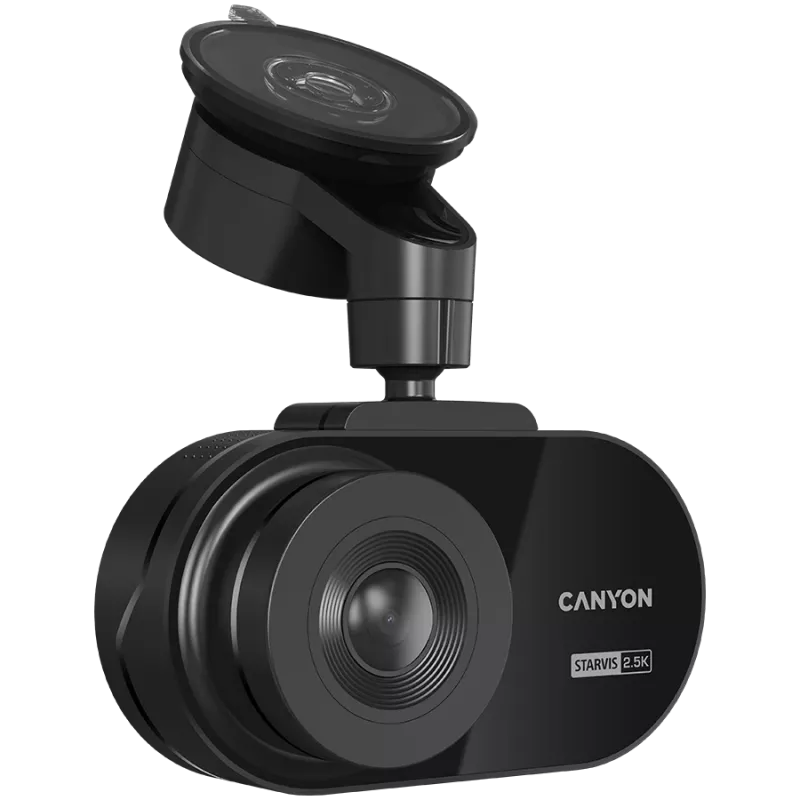 Canyon autokaamera DVR25 WQHD/2.5k/WiFi/App/SD-kaart must jaemüük