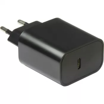 Charger PD-2020, USB-C laadija (must, ilma kaablita, PD 20 W, Quick-Charge 3.0)