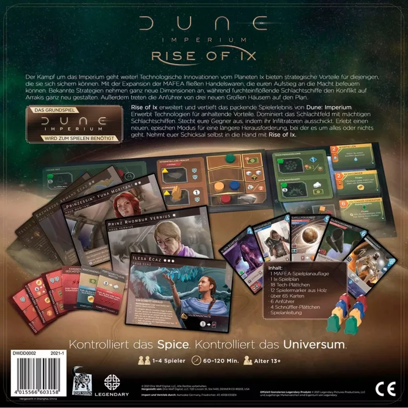 Dune: Imperium - Rise of Ix, lauamängulaiendus