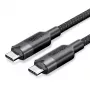 Vention USB 3.2 5A 10Gbps 1m BK USB-C to C kaabel