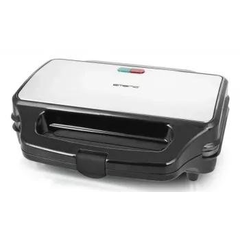 Sandwich Maker Emerio ST-109562.17 900 W Must Hõbedane