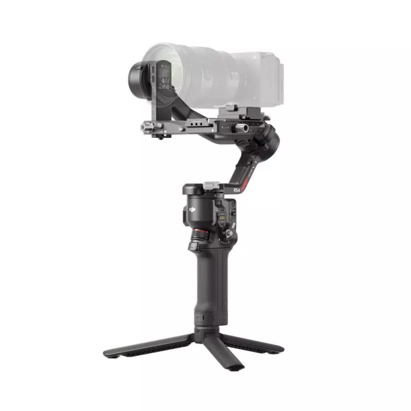 Käsikaamera stabilisaator DJI RS4, alumiiniumkorpus, 12h aku, 1,066 kg, must