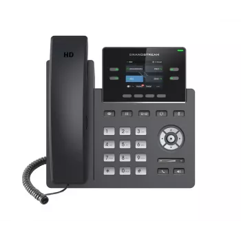 Grandstream Networks GRP2612 IP-telefon must 2 liini