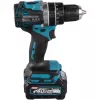 Makita – Löökpuur/kruvikeeraja – Juhtmeta – 2 kiirust – Padrunivõti 13 mm – 64 N·m – 2 akut, laadija kaasas – 40 V
